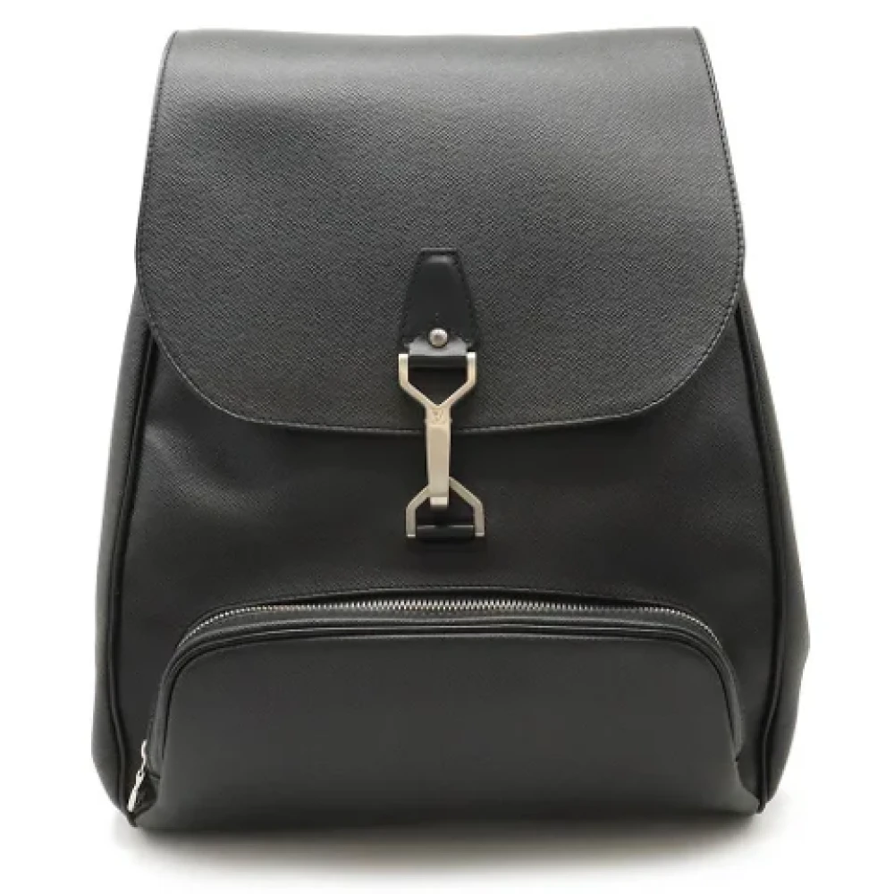 Louis Vuitton Vintage Pre-owned Leather shoulder-bags Black Dames