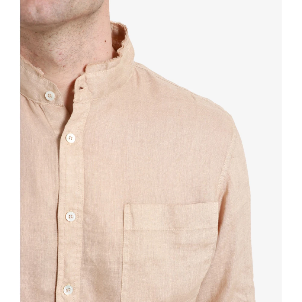 Mauro Grifoni Casual Shirts Beige Heren
