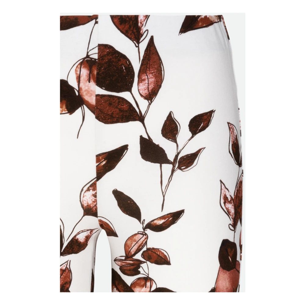 Circus Hotel Bloemen hoge taille broek Multicolor Dames