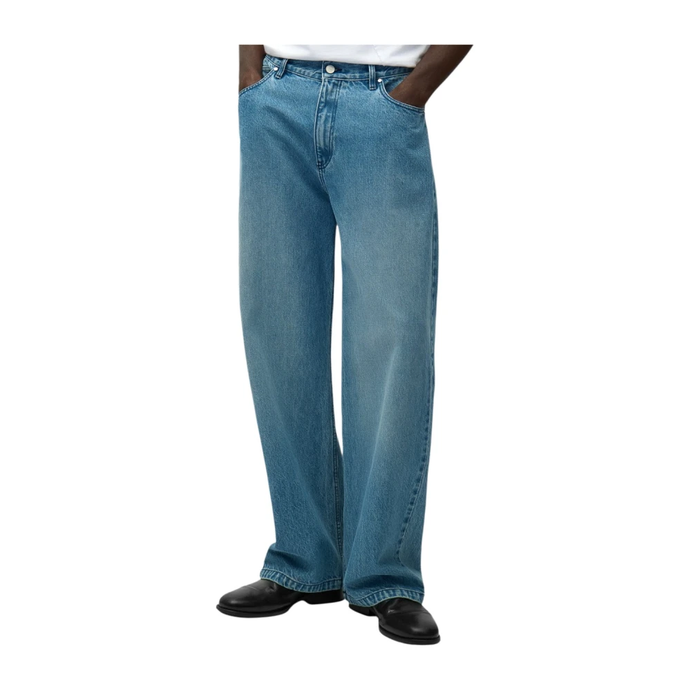 Arte Antwerp Blue Wide Jeans - Male - Wide Jeans - W36 - Jeans