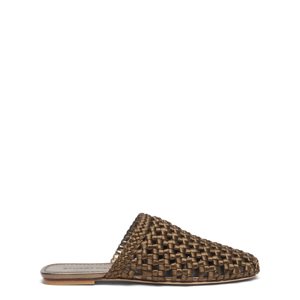 Stuart Weitzman Women's Green Mules, 6 Uk, Marina Mule