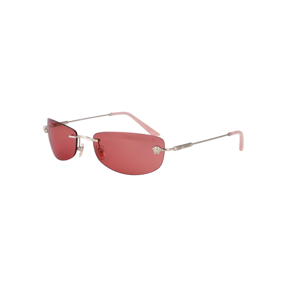 Versace , Silver/Pink Sunglasses, VE2279 100084, Mojo Glasses - Image 3