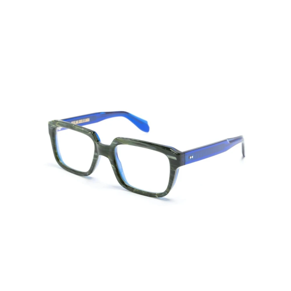 Cutler And Gross Men's Blue Glasses, 54 Mm, Green Optical Frame For Everyday Use