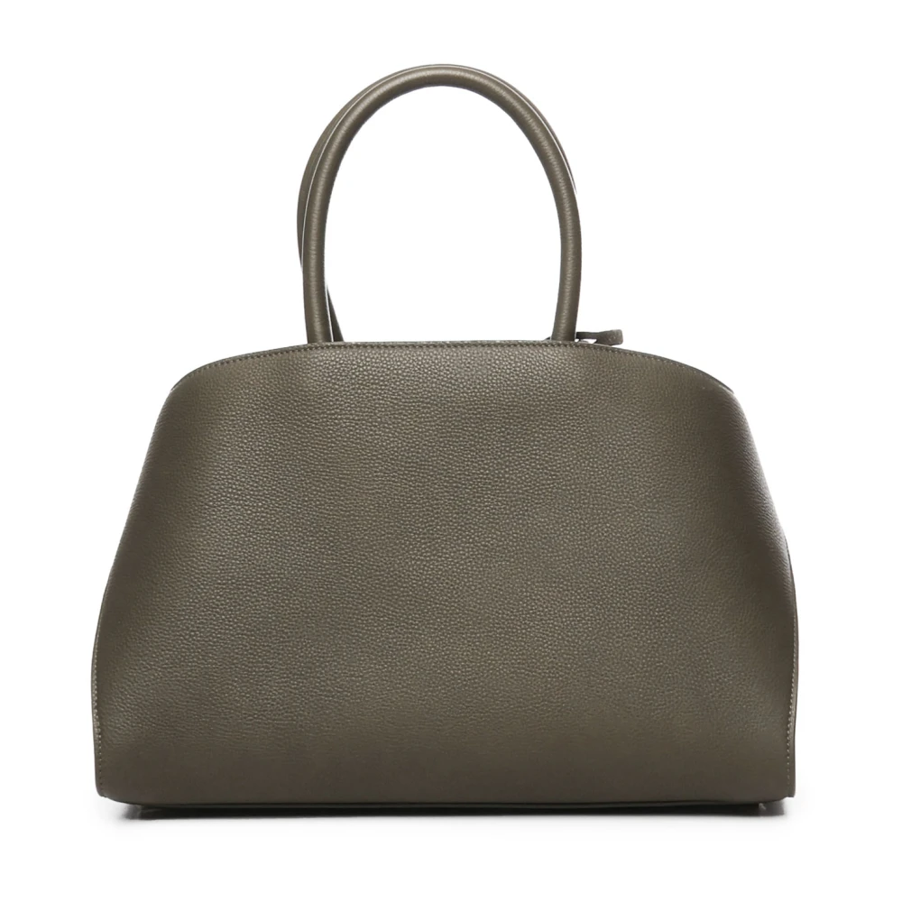 Salvatore Ferragamo Luxe Groene Handtas Met Bovenhandvat Green Dames