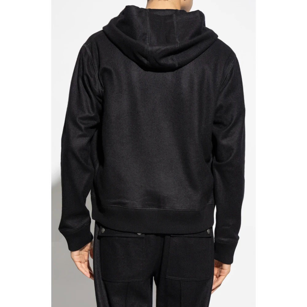 Tom Ford Kasjmier hoodie Black Heren