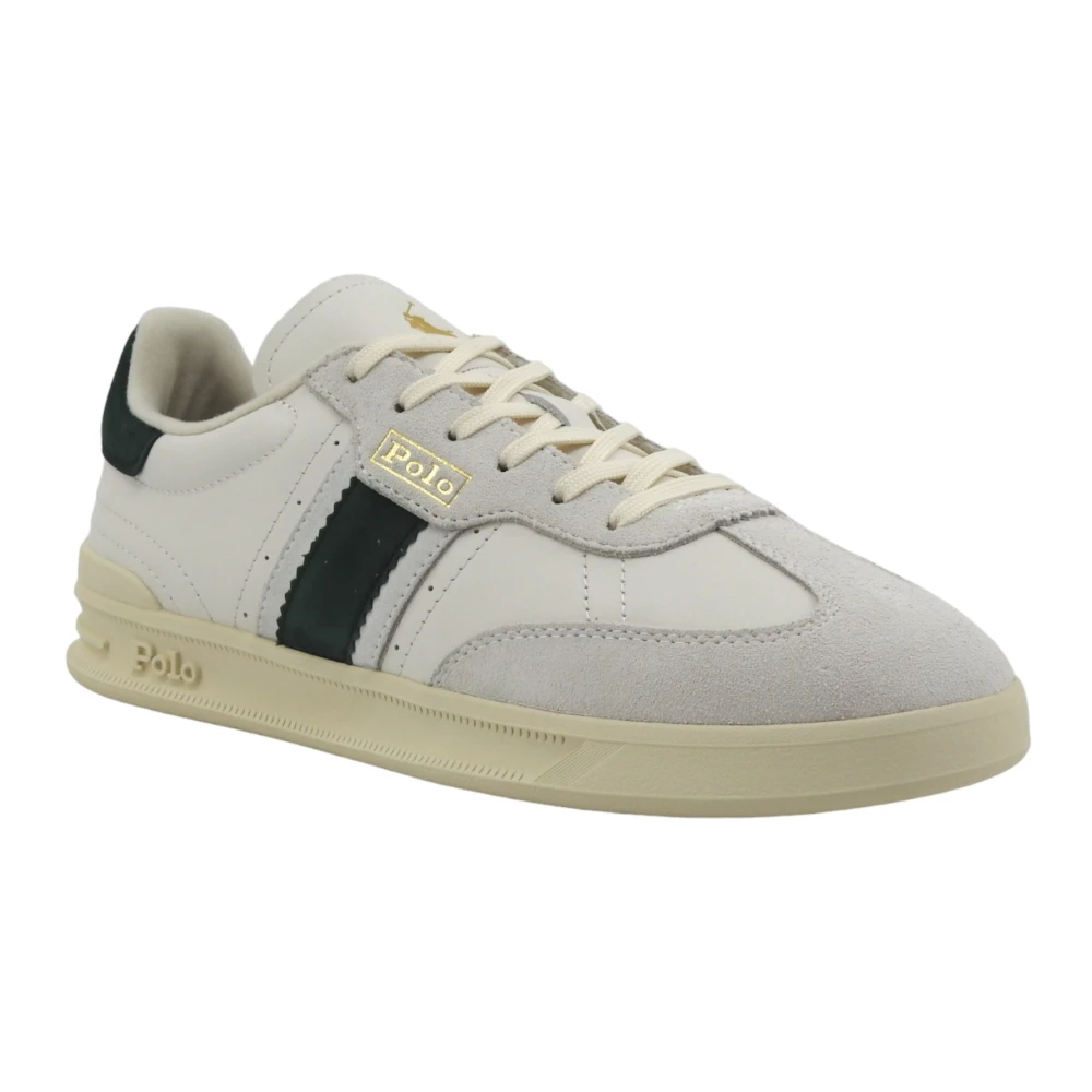 Ralph Lauren Uomo Bianco Scarpe, 41 Eu, New,