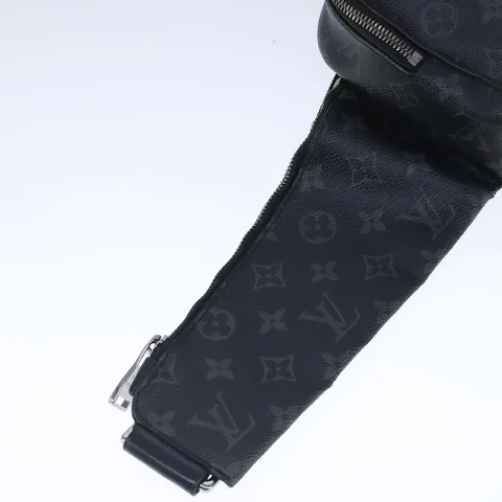 Louis Vuitton Vintage Pre-owned Canvas louis-vuitton-bags Black Dames
