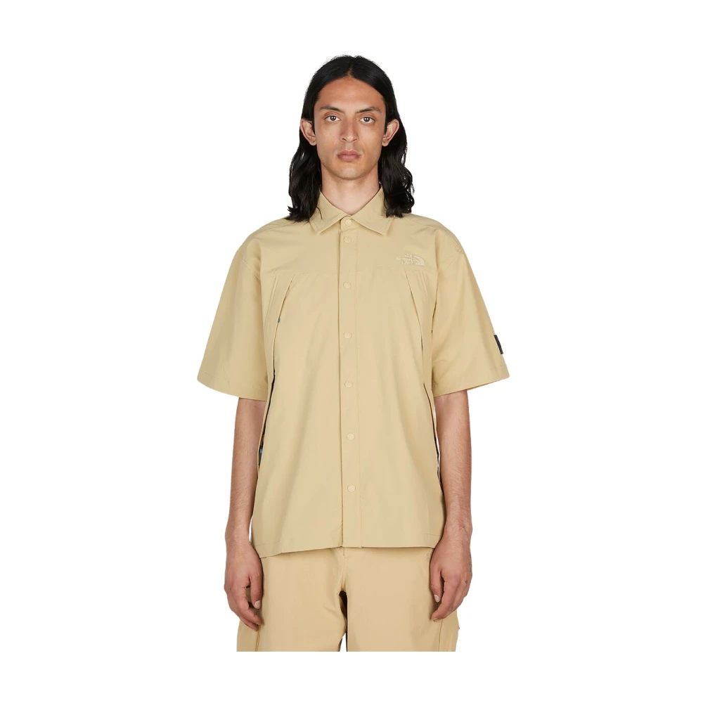 The North Face Men's Beige Training, L, Oversized Shirt