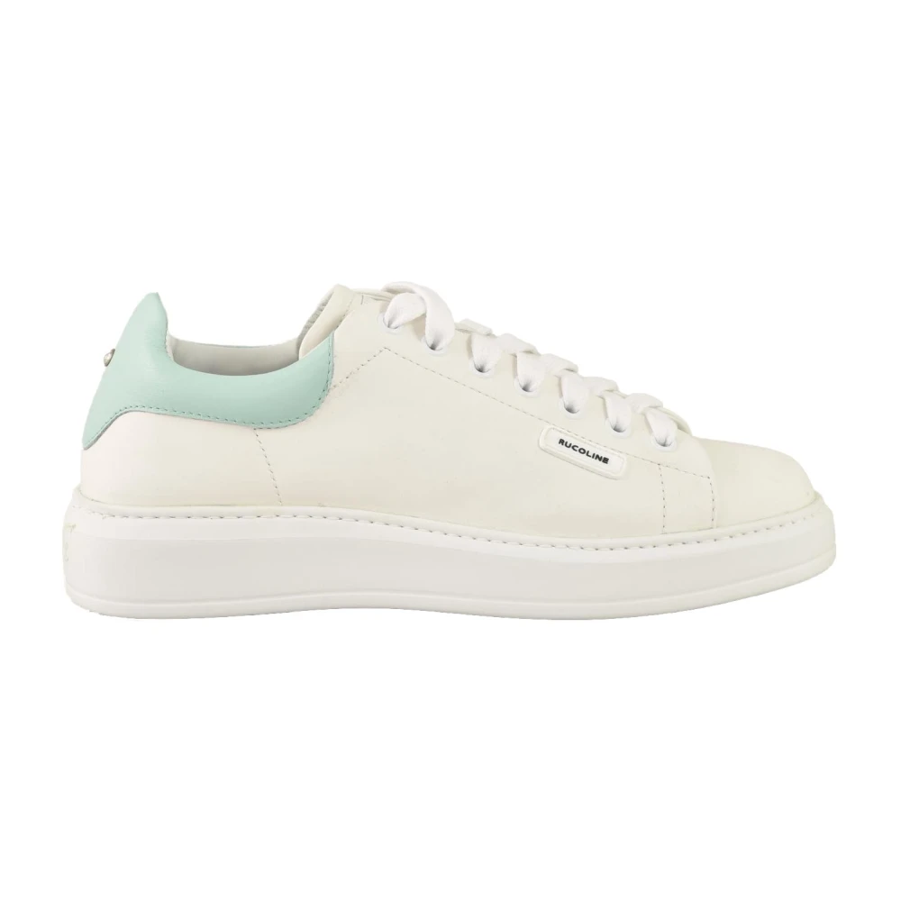 Rucoline Stijlvolle leren sneakers Dames Schoenen Wit