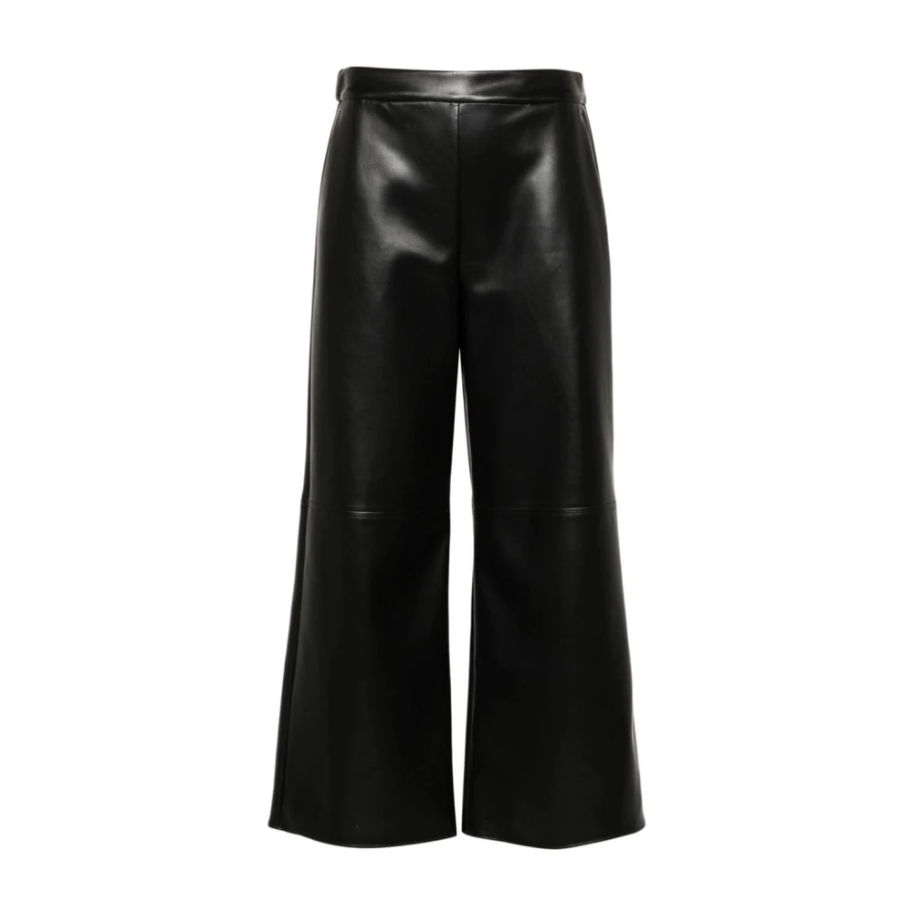 Max Mara Wijde Broek Luciana Stijl Black Dames