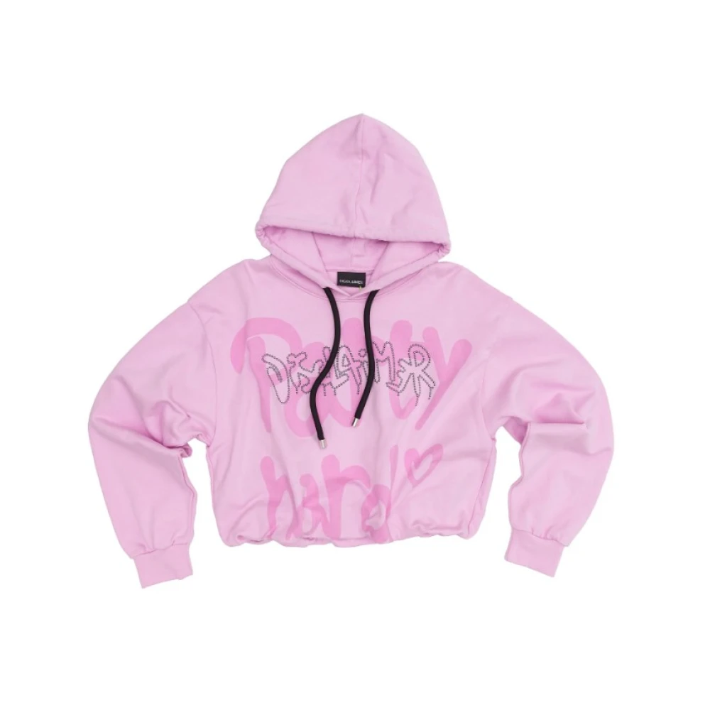 Disclaimer Studded Roze Hoodie Pink Dames