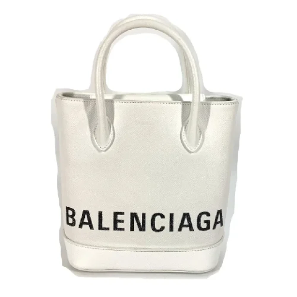 Balenciaga Vintage Pre-owned Leather shoulder-bags White Dames