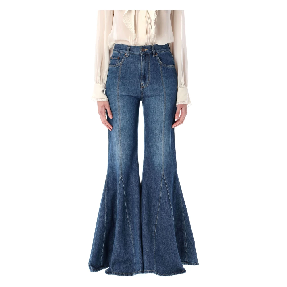 Chloé Wijde jeans voor dames Blue Dames