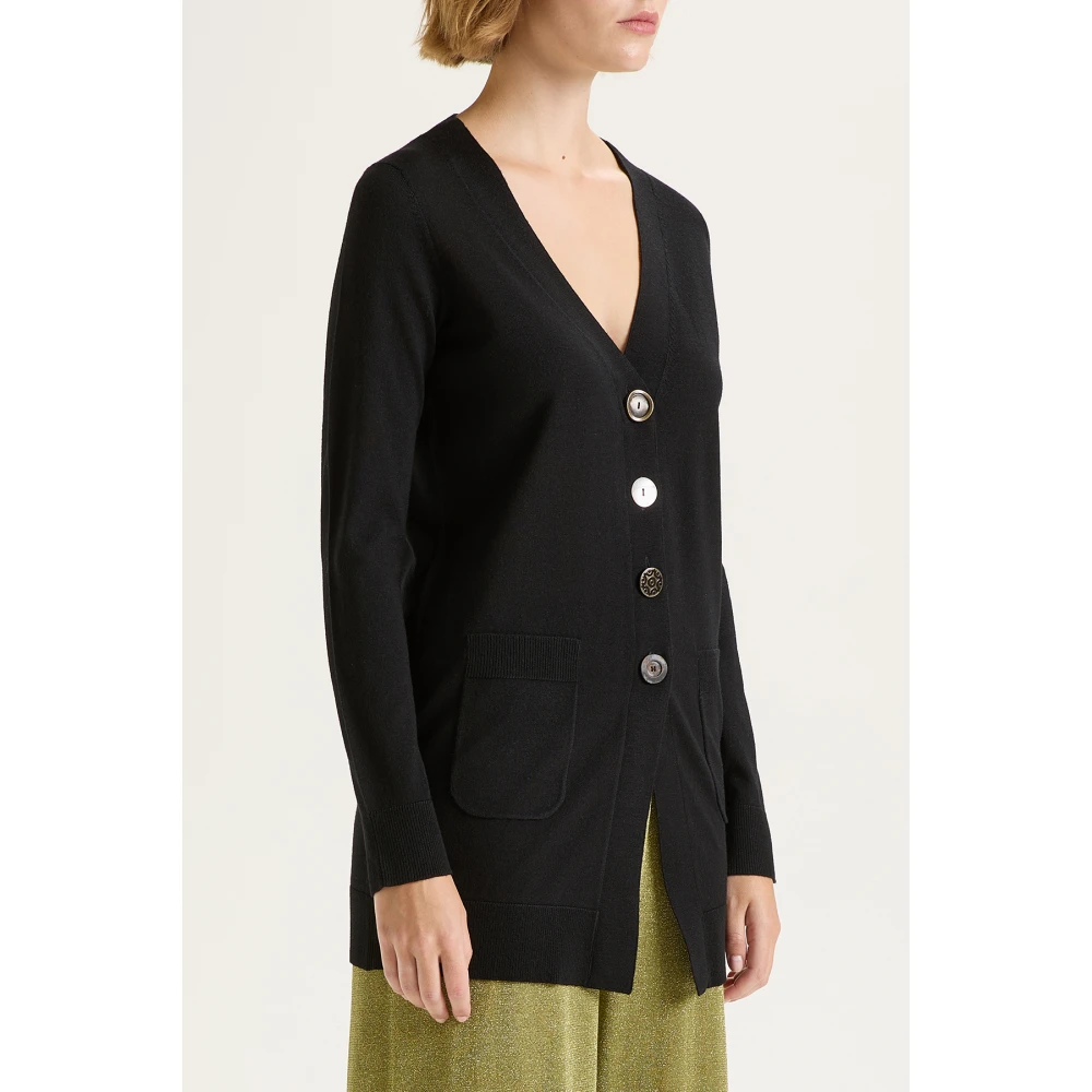Maliparmi Kleuren VAN DE Wereld Vest Black Dames