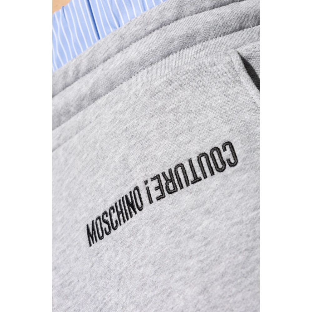 Moschino Sweatpants Gray Heren