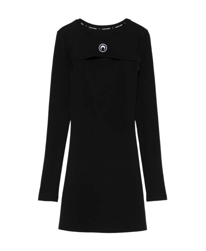 mini-robe-cotelee-avec-logo-lune