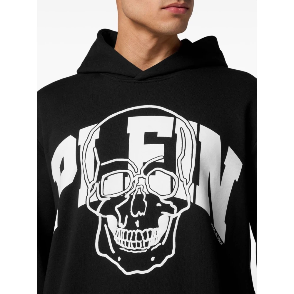 Philipp Plein Zwarte Sweatshirt voor Mannen Black Heren