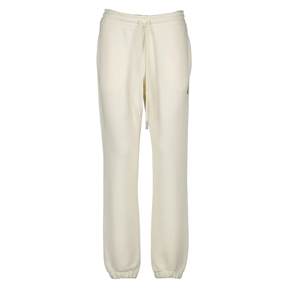 Moncler Women's White Sweatpants Autumn-Winter 2025 Collection