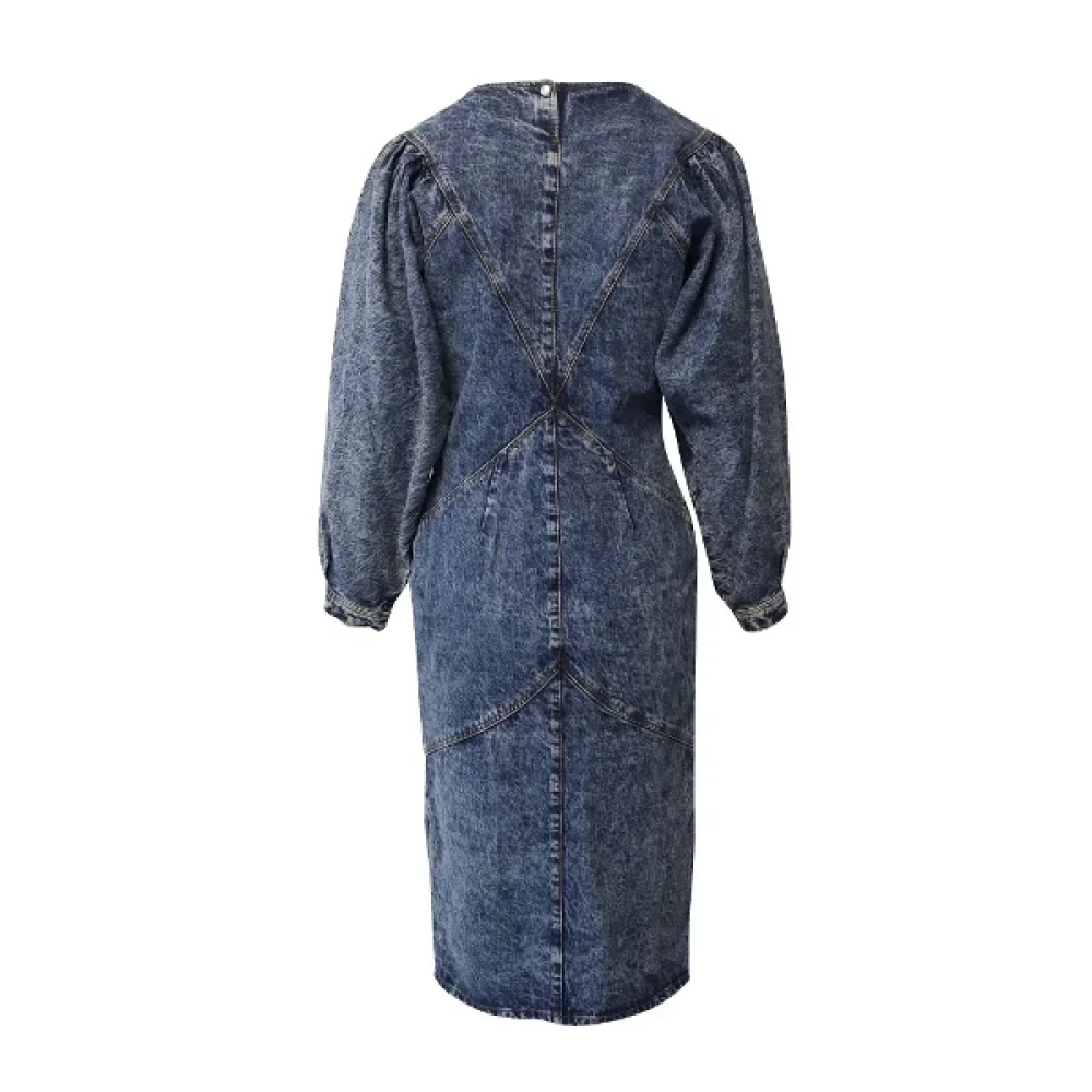 Isabel Marant Pre-owned Denim dresses Blue Dames