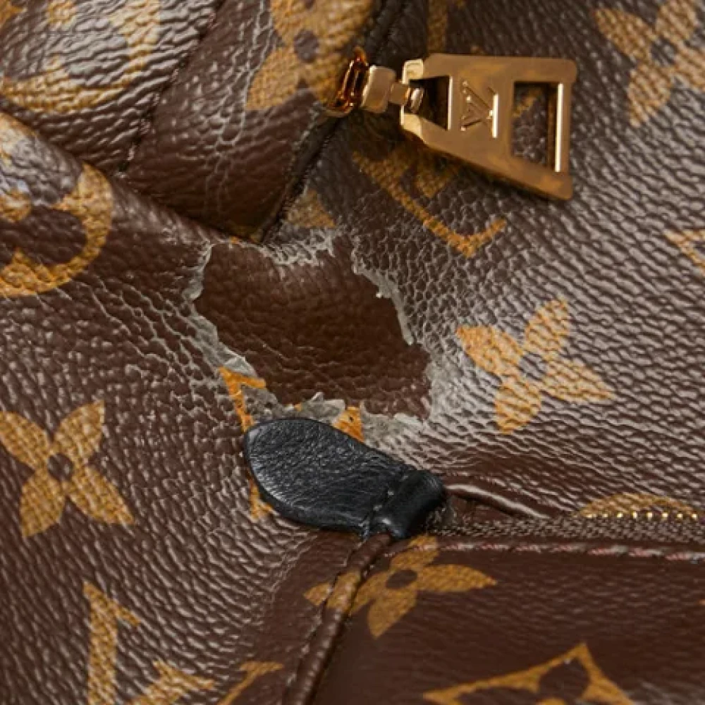 Louis Vuitton Vintage Pre-owned Leather shoulder-bags Brown Dames