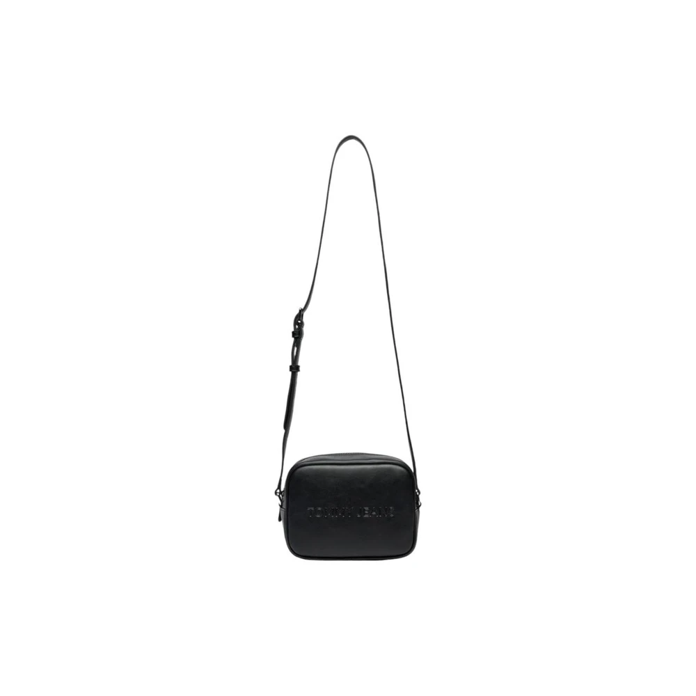 Tommy Jeans Polyurethaan Handtas voor Vrouwen Black Dames