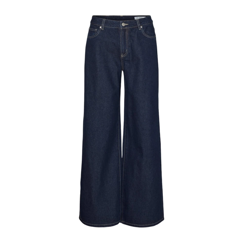 Vero Moda Vida Bootcut Jeans Blue, Dam