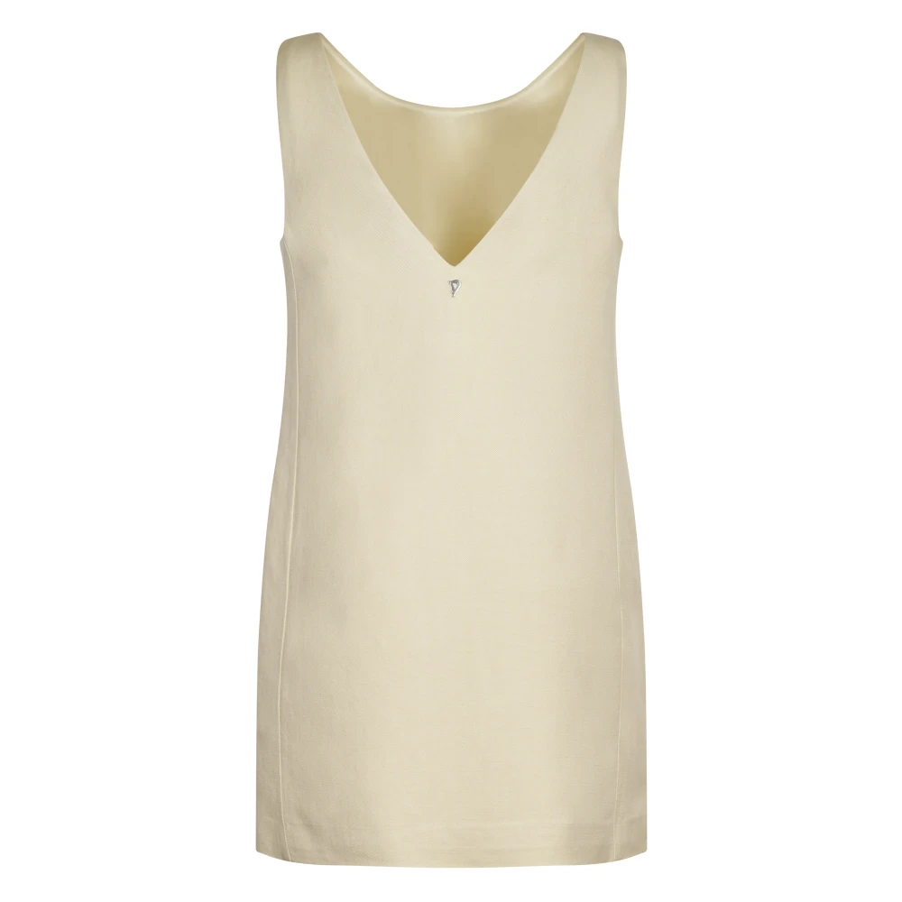 Dondup Stijlvolle Denim Jeans Collectie Beige Dames