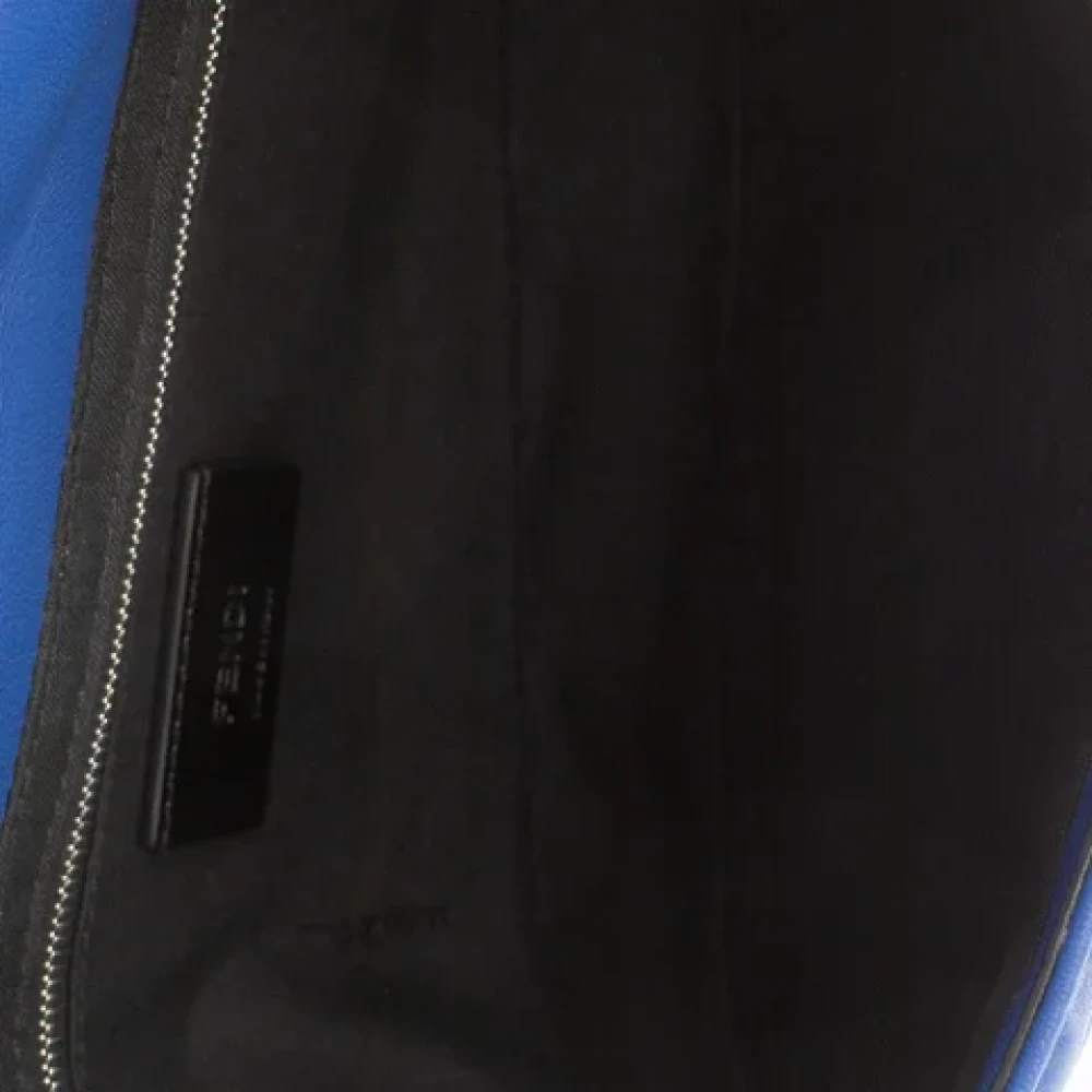 Fendi Vintage Pre-owned Leather fendi-bags Blue Dames