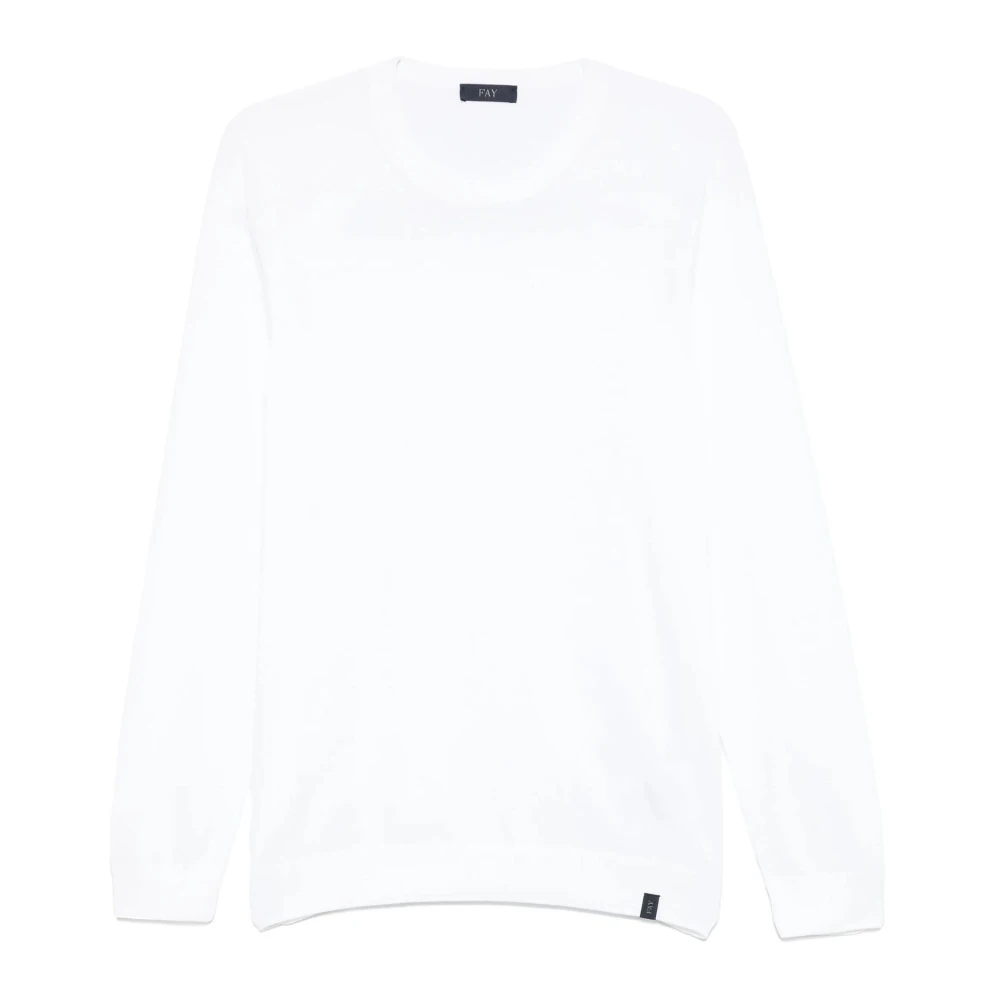 Knitwear > Round-neck Knitwear - - Fay - Modalova