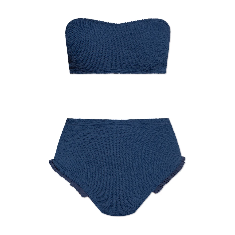 Hunza G Tweedelig badpak Osiris Blue Dames