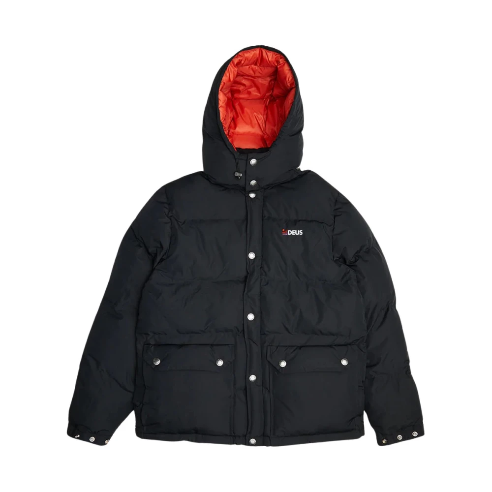 Deus Ex Machina Summit Puffer Jas 3M Isolatie Black Heren