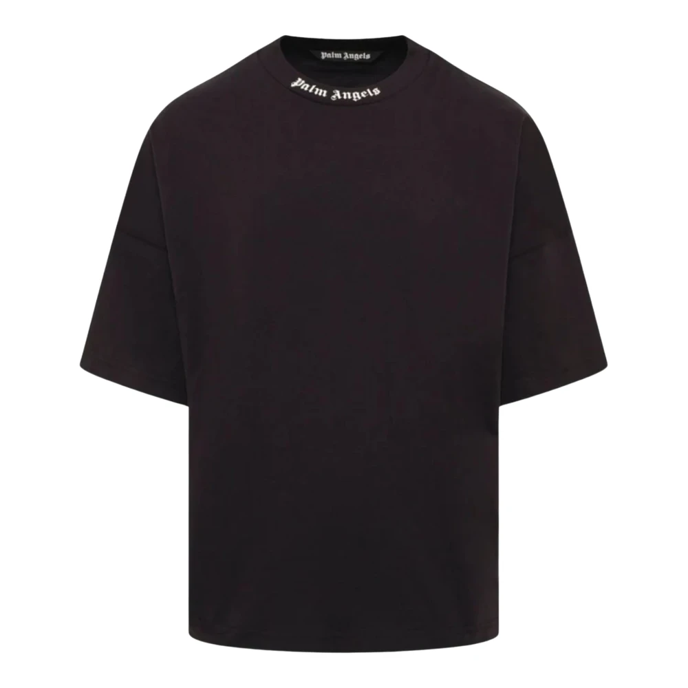 Palm Angels Classic Logo Over T-Shirt - Male - T-Shirts - Black - Xl - Tops