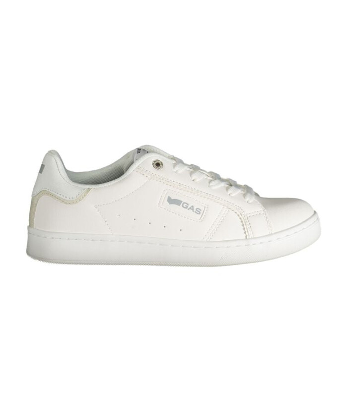 sneaker-femme-en-polyester-blanc