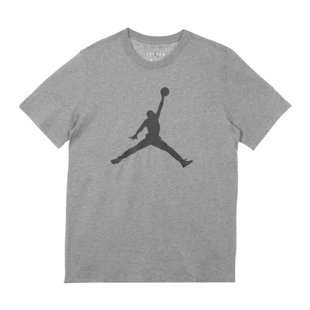 Jordan Men's Gray Training T-Shirts & Tops, Xl, Jumpman Crew