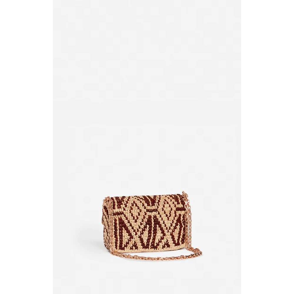 Vanessa Bruno Geometrische Maantas Beige Dames