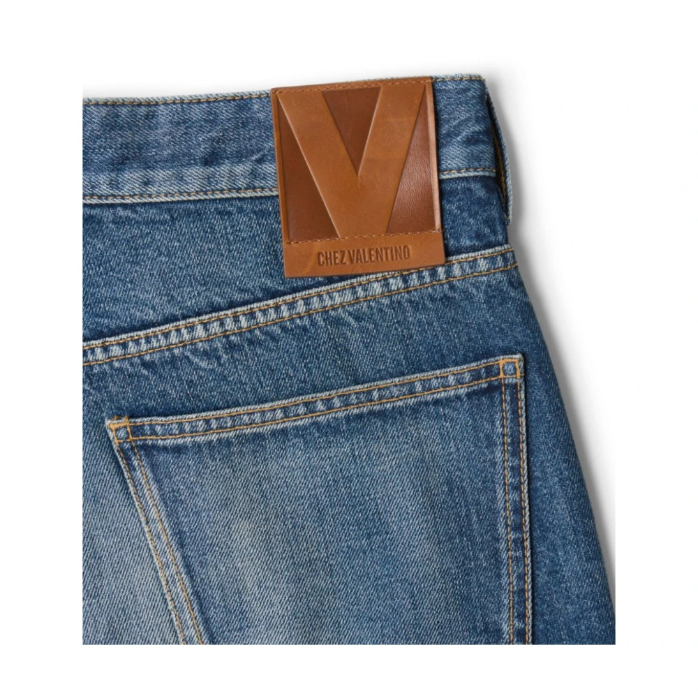 Valentino Garavani Jeans met vijf zakken Blue Heren