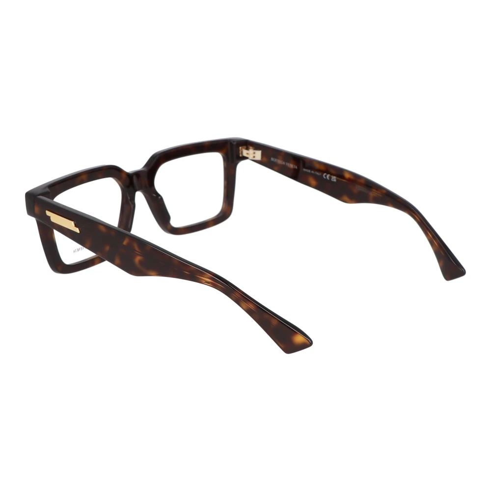 Bottega Veneta Vierkante acetaat brilmontuur model Bv1216O Brown Unisex