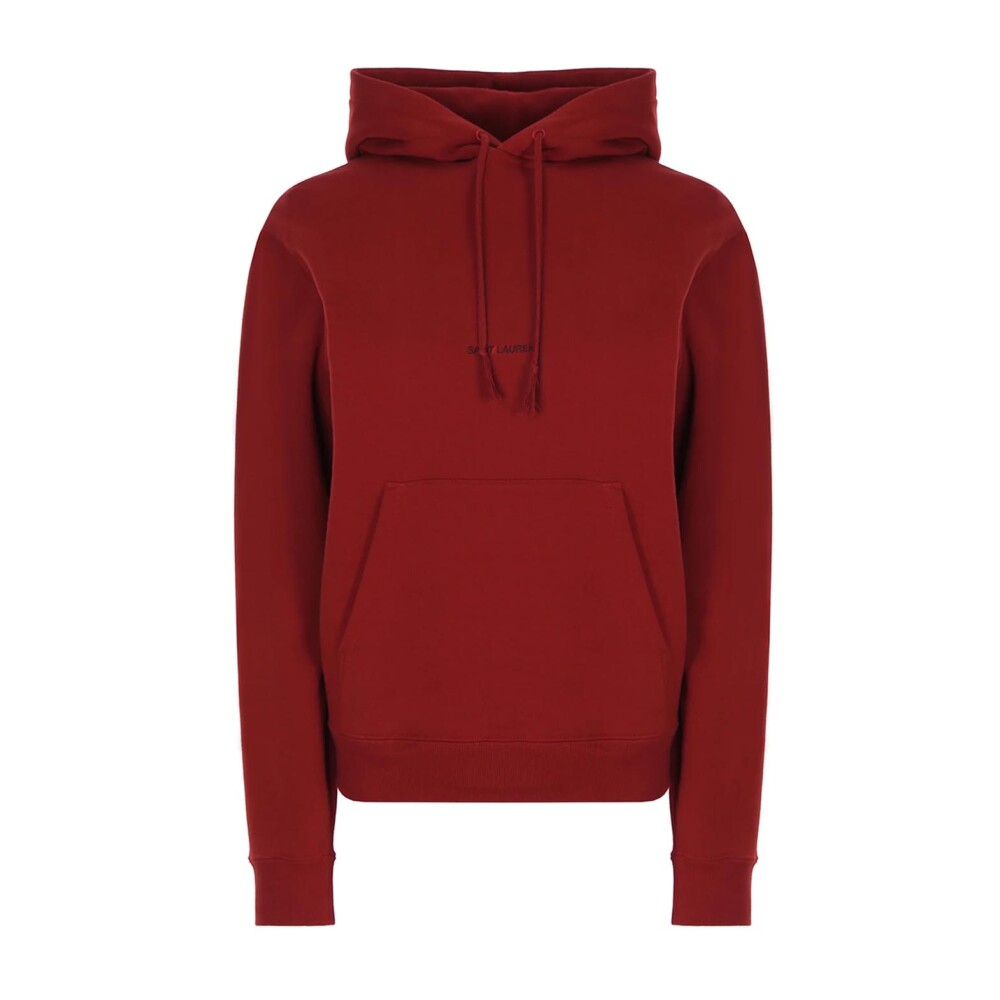 Saint laurent red hoodie on sale