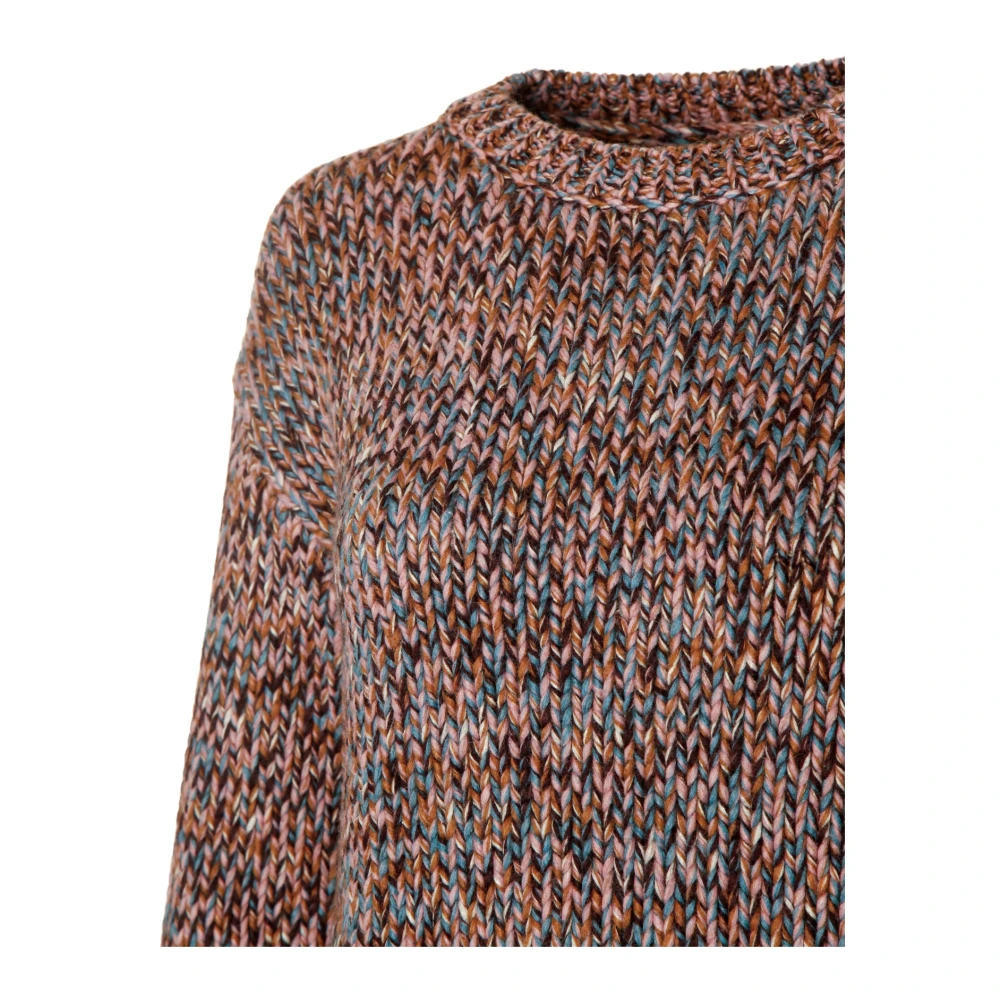 Samsøe Chunky Knit Sweater Sacharlie Brown Dames