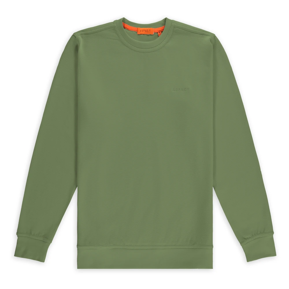 Aspact Ava Sweater Green Heren