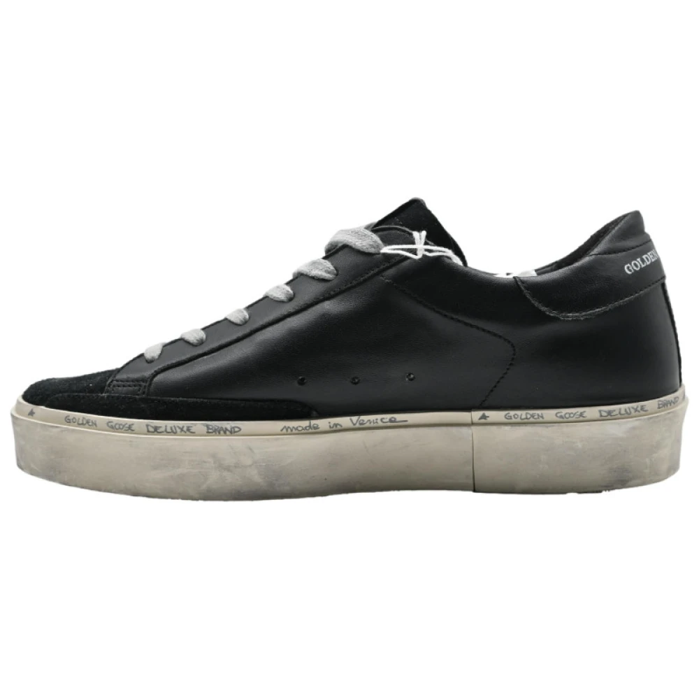 Golden Goose Zwarte Hi-Star Sneakers Black Dames