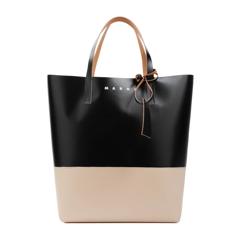Svart Shopper Bag To Tone Design