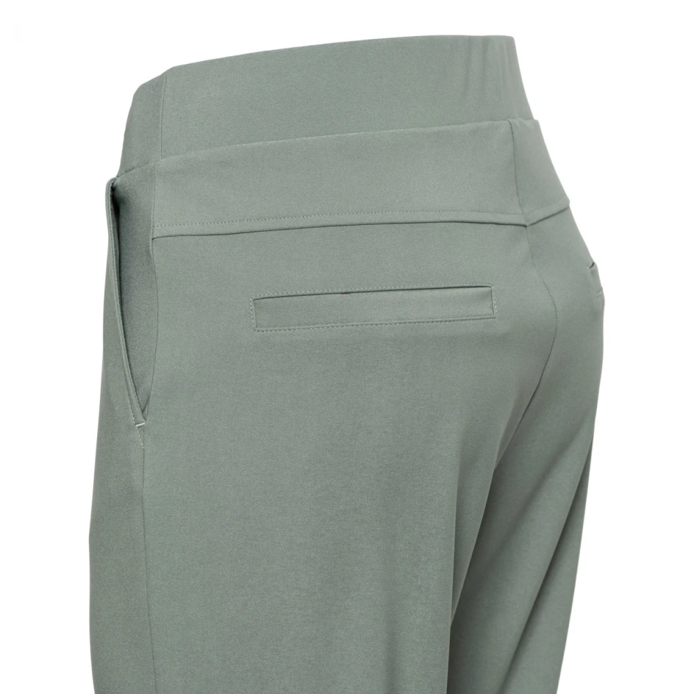 &Co Woman Wijde Broek Zomerse Stijl Green Dames