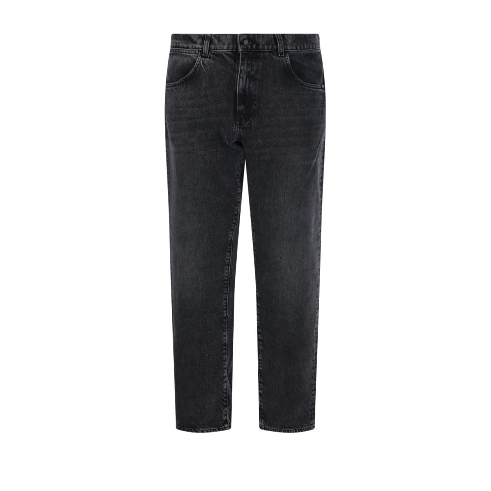 Amish Men's Black C0998 Denim Jeans - Slim Fit Jeans - W30 - Jeans