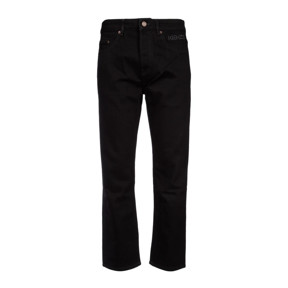Kenzo Klassieke Denim Jeans voor Dagelijks Gebruik Black Heren