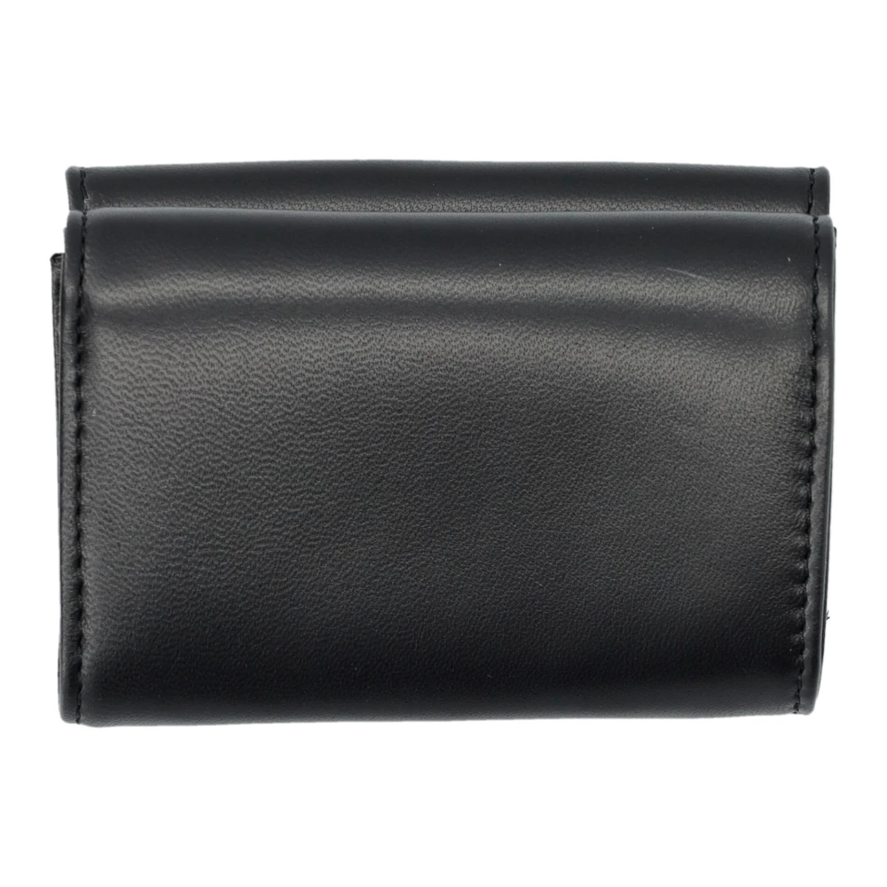Vivienne Westwood Zwarte Leren Envelop Portemonnee Black Dames