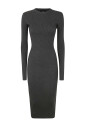 robe-longue-a-manches-longues-en-charbon