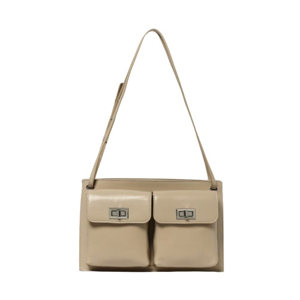 トートバッグ BY FAR Dove Grey Leather Mini Rachel Handbag BY FAR Dove Grey Leather Mini Rachel Handbag | italist