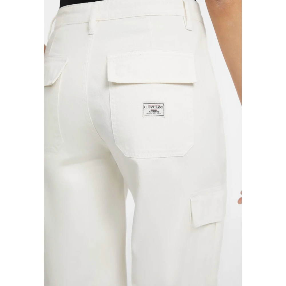 Guess Cargobroek White Dames