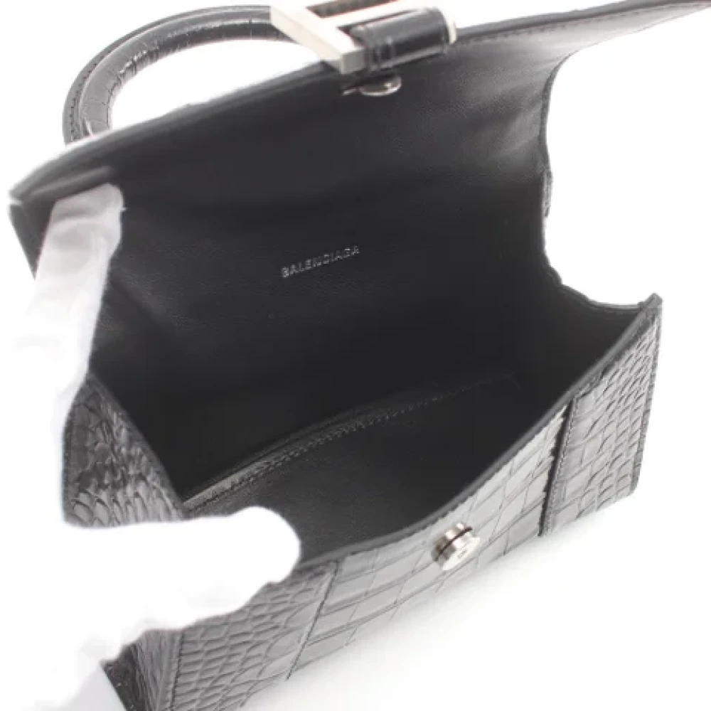 Balenciaga Vintage Pre-owned Leather balenciaga-bags Black Dames